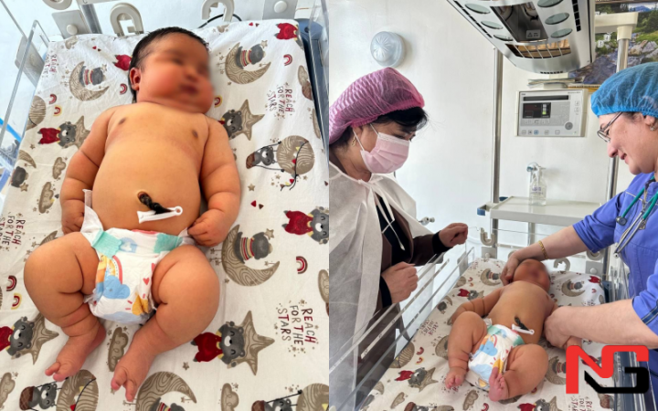 Ўзбекистонда 7 килограммлик чақалоқ туғилди