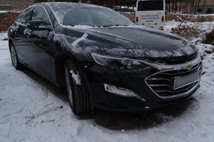 &ldquo;Malibu&rdquo; автомашинасидан ноодатий гиёҳванд воситаси аниқланди