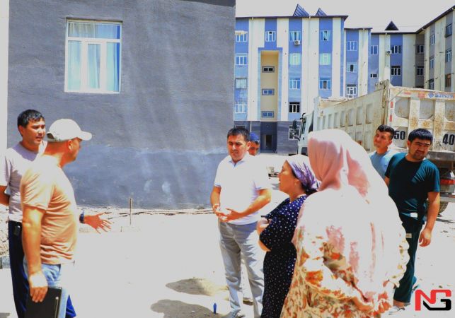 "Namanganliklar uz"даги мурожаатдан сўнг, қурилиш назорат инспекцияси оёққа турди