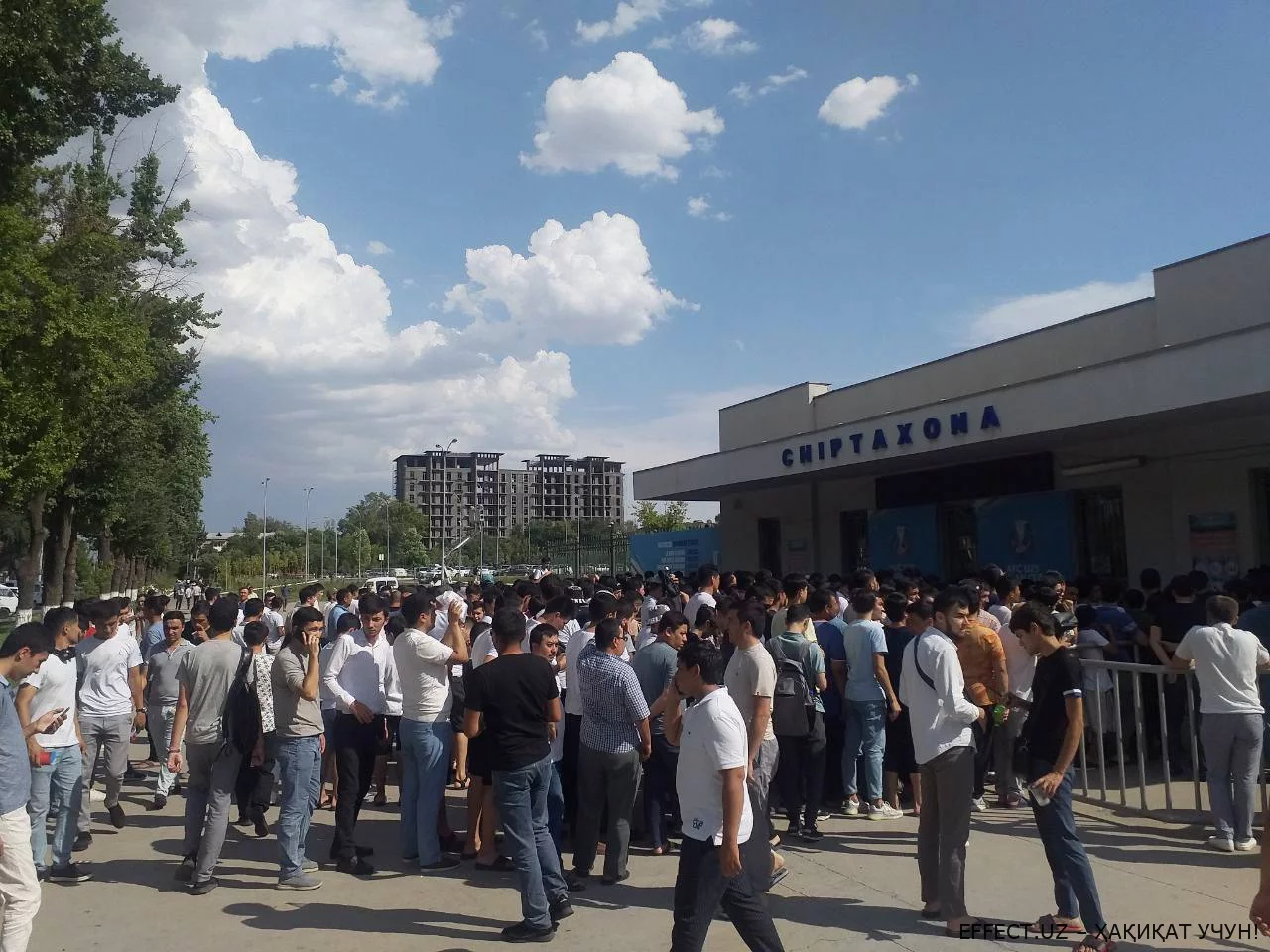 Миллий гвардия ва Ички ишлар ҳодимлари фуқароларга газ сепдими?