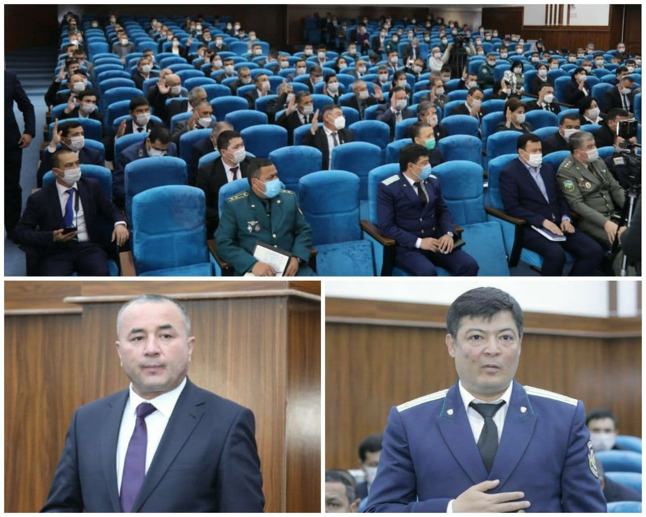 Уйчи туманига Ҳоким, Прокурор ва ИИБ бошлиғи тайинланди