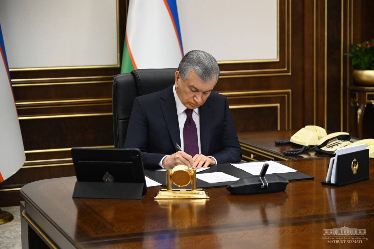 Президент янги қарор қабул қилди