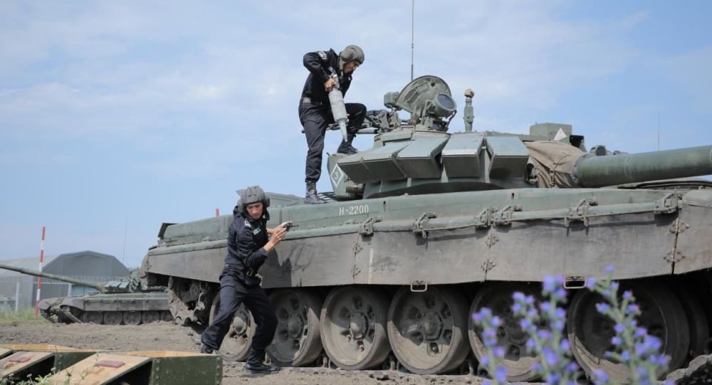 Oʻzbekiston jamoasi “Tank biatloni”da ishtirok etish uchun yetib keldi
