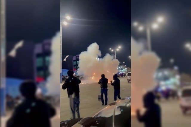 Тошкентда қўлбола ўт ўчириш мосламасини портлатганларга жиноят иши қўзғатилди (видео)