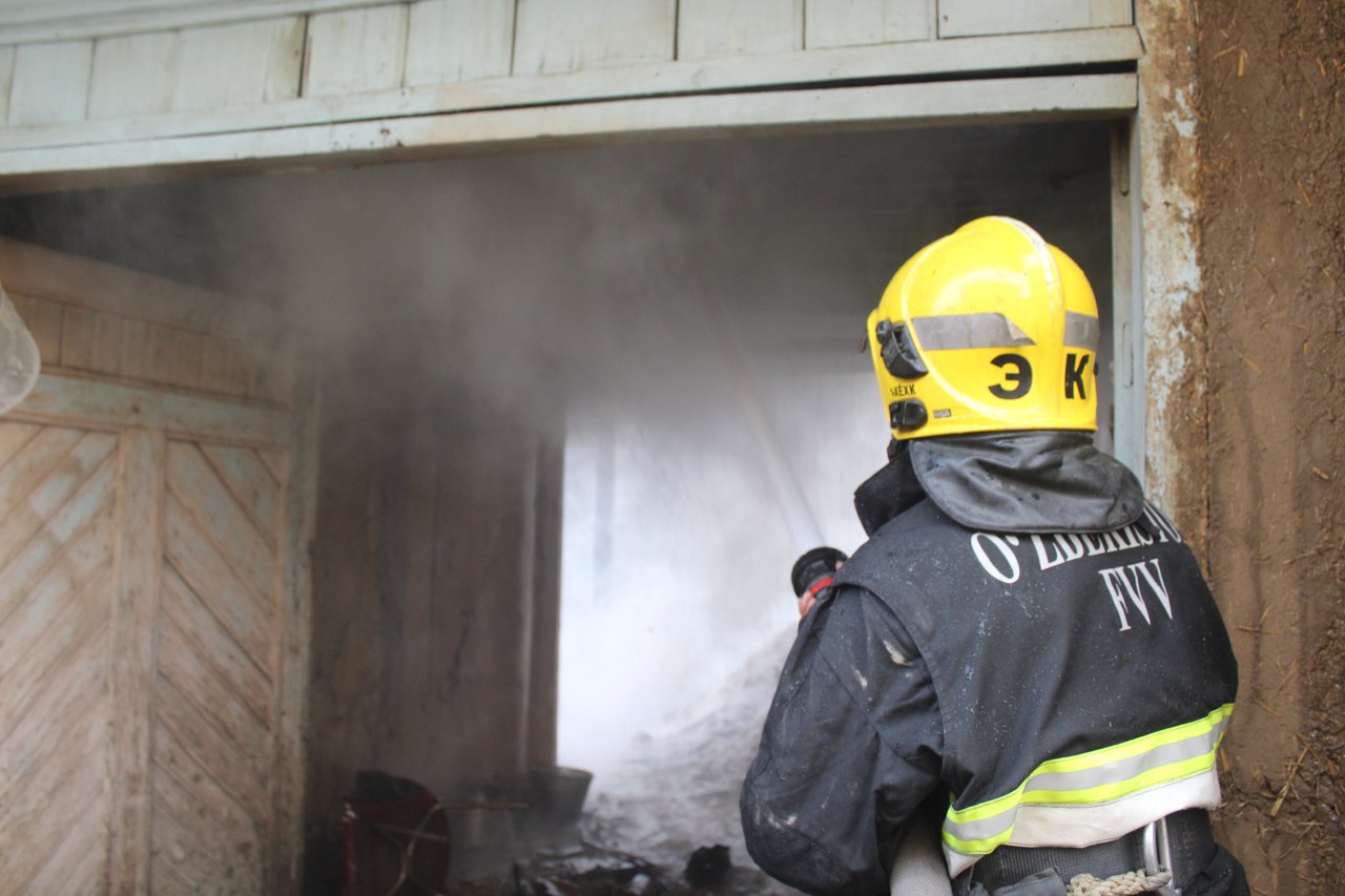 Наманганда 22-23 ноябрь кунлари 4 та ёнғин содир бўлди