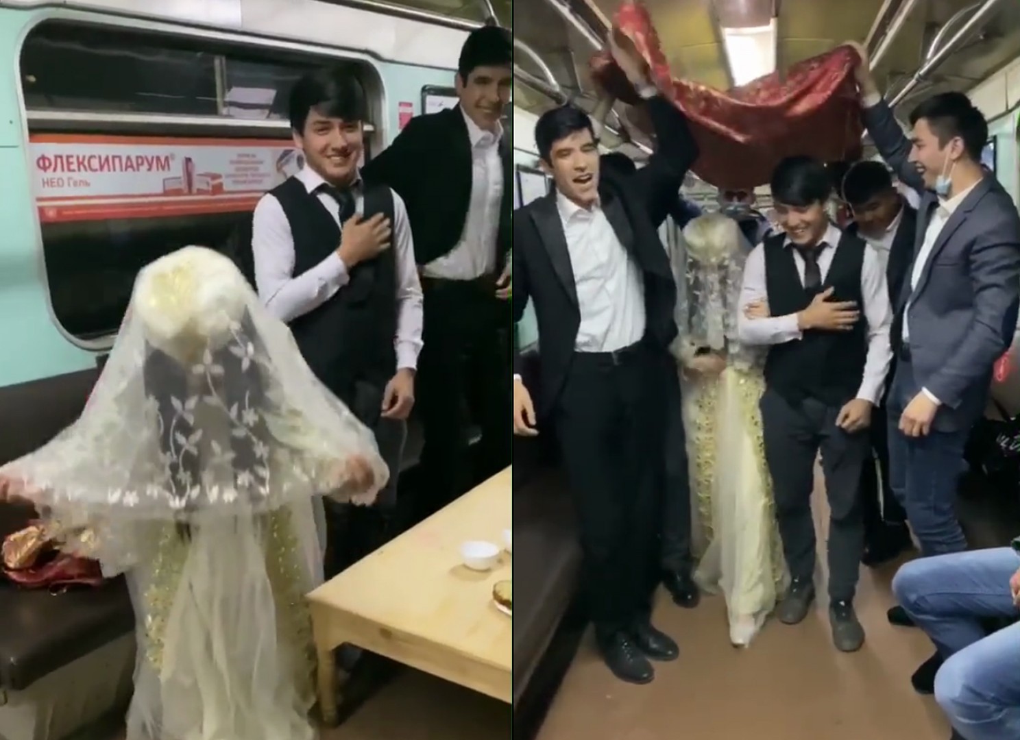 Тошкент метросида «тўй» қилганларлар жазоланади — Транспорт вазирлиги