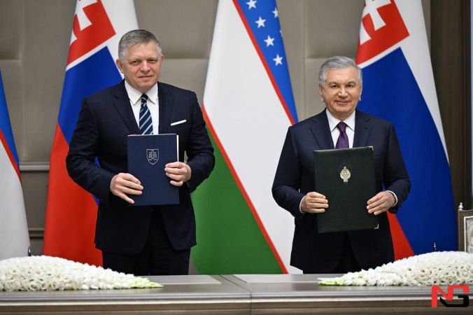 Ўзбекистон ва Словакия ўртасида стратегик шериклик муносабатлари ўрнатилди