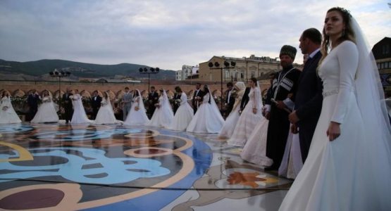 Гиннес рекордлар китобига киритилган Доғистондаги тўй