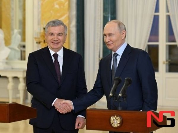 Путин Шавкат Мирзиёевни таваллуд куни билан қутлади
