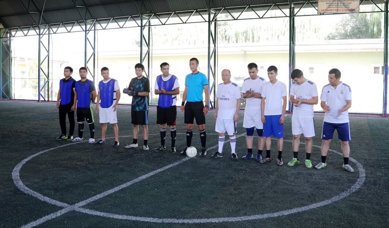 Наманган вилояти суди раисининг мини футбол бўйича мусобақаси ўтказилди