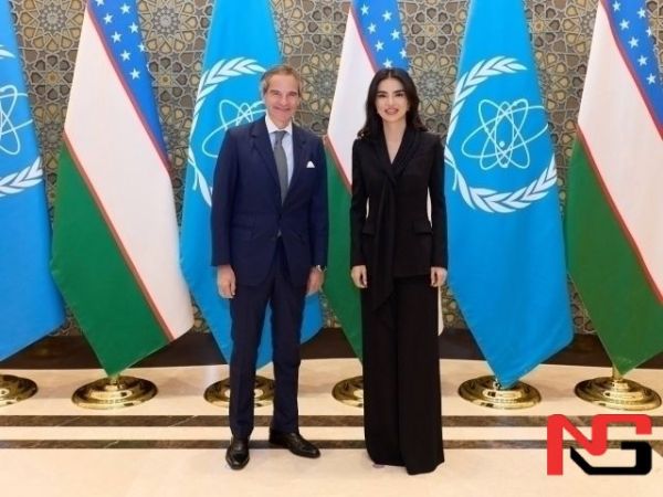 Саида Мирзиёева Рафаэль Гросси билан учрашди