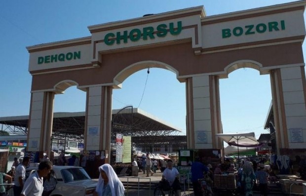 Namangan shahridagi «Chorsu» bozorida yong‘in kelib chiqdi