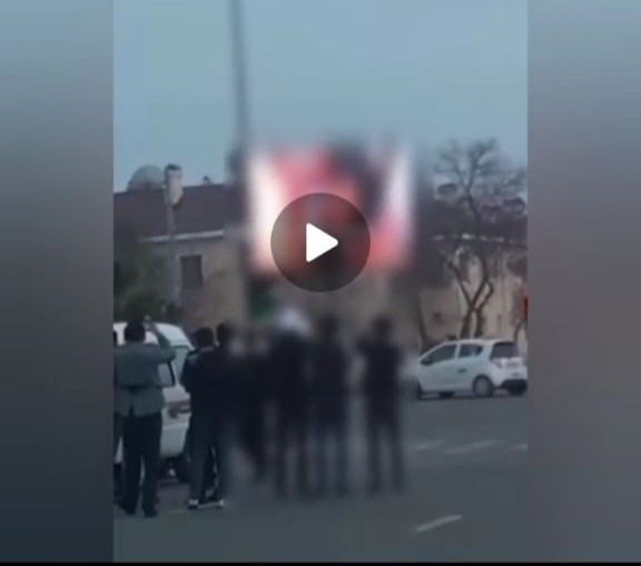 Хоразмда катта кўчага ўрнатилган LED-экранида порнографик видео қўйилди (+18)