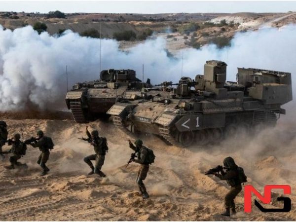 Исроил Ғазо шаҳрига бостириб киришни бошлади