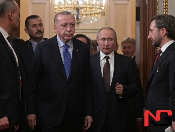 Путин Эрдўған билан ядро қуролидан фойдаланишни муҳокама қилди