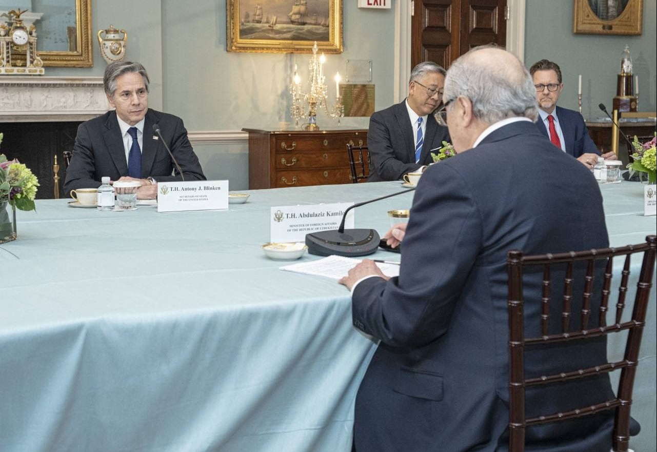 Комилов АҚШда Блинкен билан музокара ўтказди