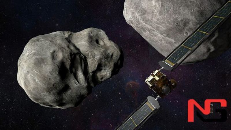 АҚШ учирган самовий жисм астероид билан тўқнашиб кетди