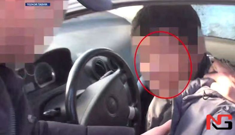 ИИБ катта тезкор ходими 10 минг АҚШ доллари олган вақтида ушланди (видео)