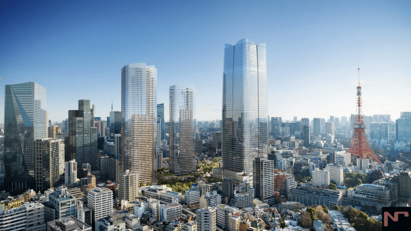 Японияда мамлакатдаги энг баланд бино қурилди (фото)