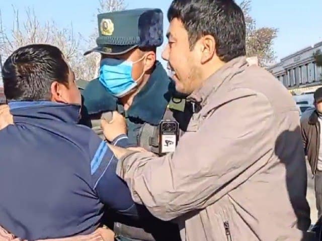 Қашқадарёда ЙПХ ходимлари билан жанжаллашган ҳайдовчи қамалди