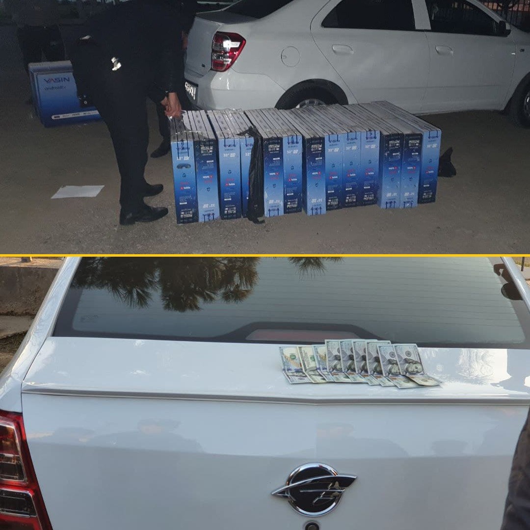 Наманганда ҳайдовчи ЙПХ ходимига 1000 доллар ва 4 та телевизор таклиф қилди