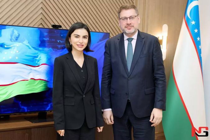 Saida Mirziyoyeva Yevropa Ittifoqining Markaziy Osiyo bo‘yicha maxsus vakili bilan uchrashuv o‘tkazdi