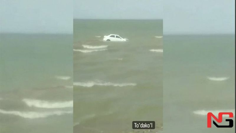 Сув омборида сузган «Cobalt» ҳақида маълумот берилди