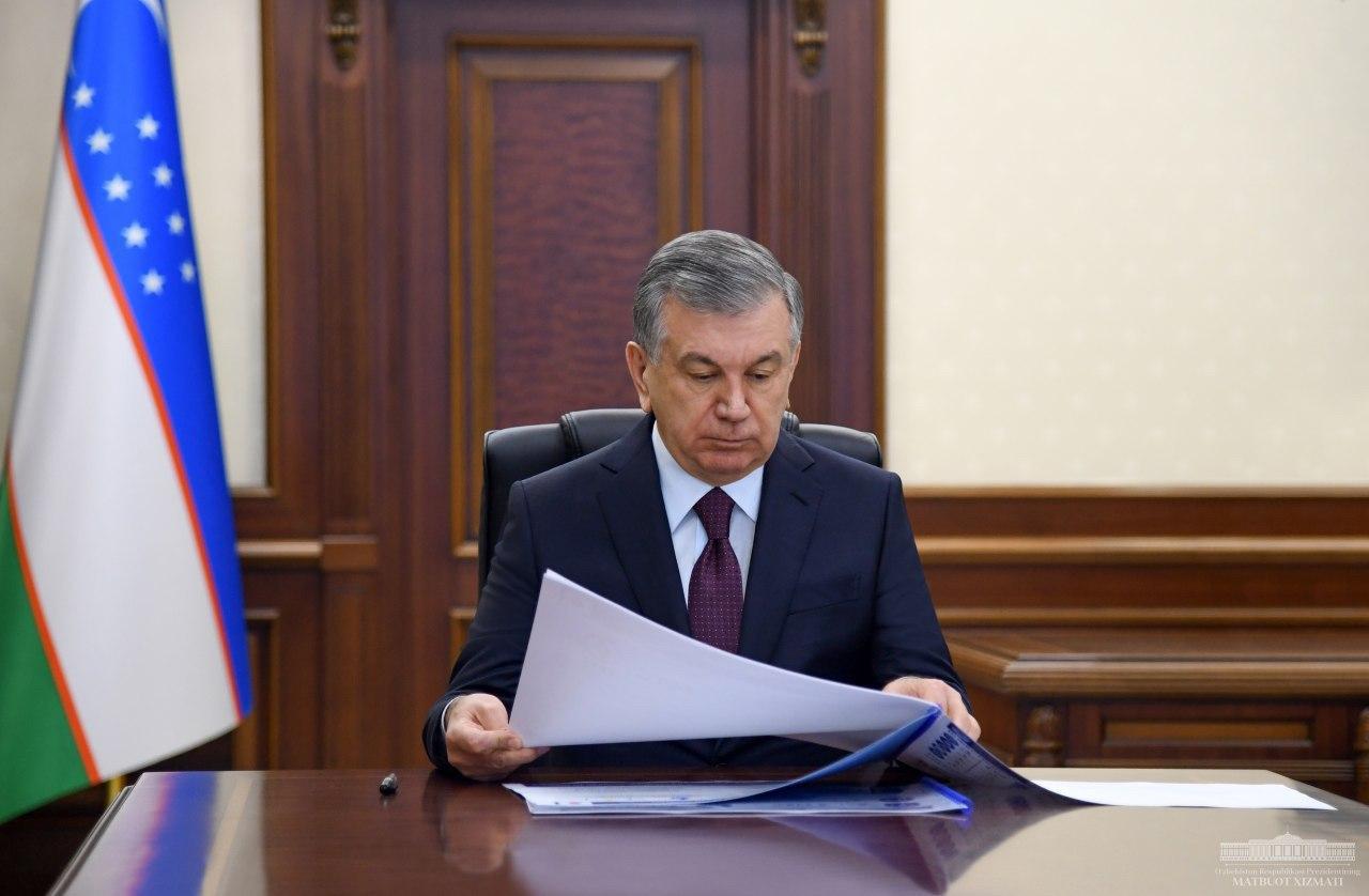Шавкат Мирзиёев янги фармонга имзо чекди