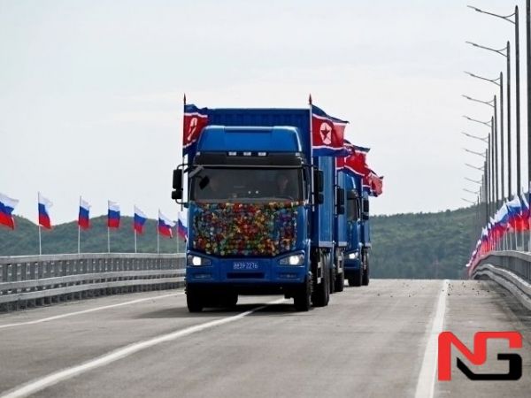 Россия ва Шимолий Корея ўртасида илк автомобиль кўприги очилди