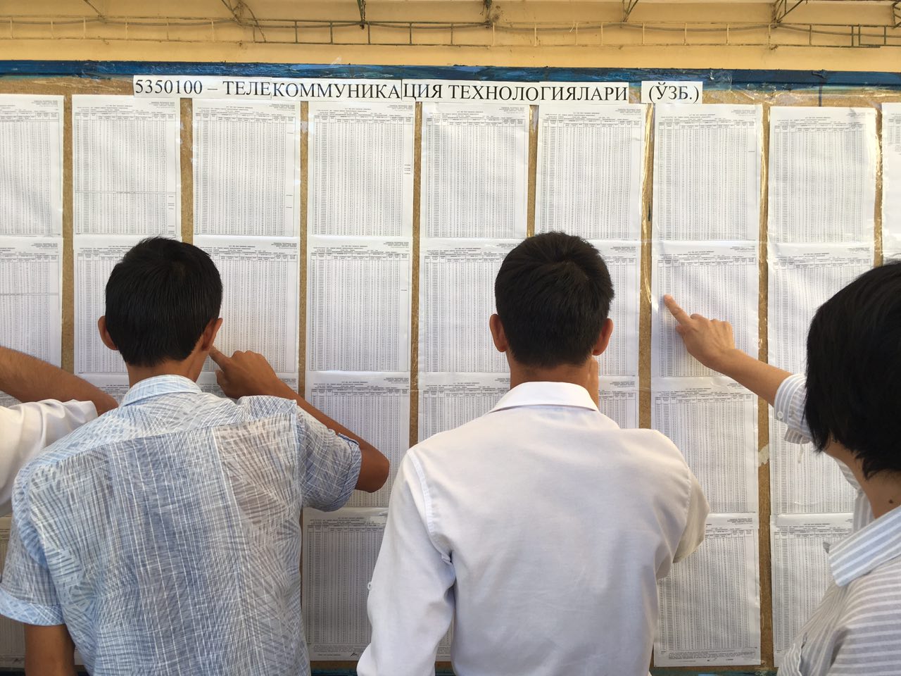 Натижаларни эълон қилиш бошланди