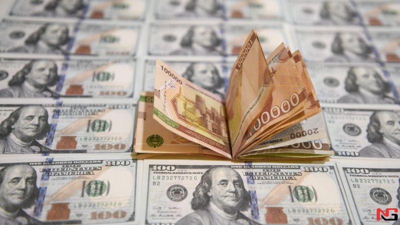 Долларнинг расмий курси яна пастлади