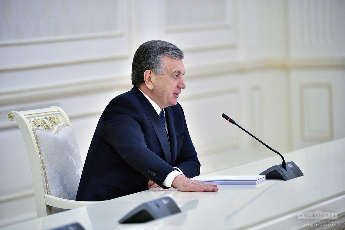 Президент газ экспортини қисқартиришга буйруқ берди