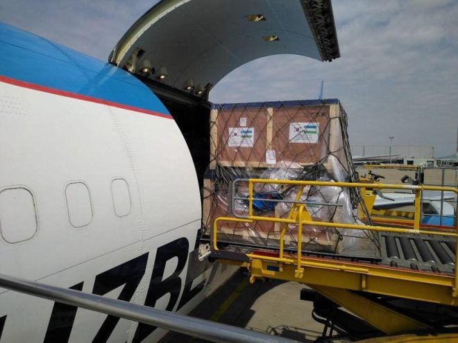 Сингапур ва Жанубий Корея Ўзбекистонга инсонпарварлик ёрдами юборди ​