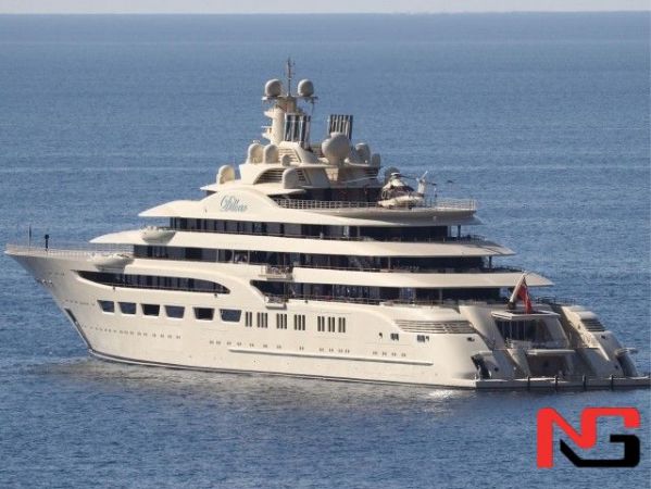 Усмоновнинг “Dilbar” суперяхтасида тинтув ўтказилди