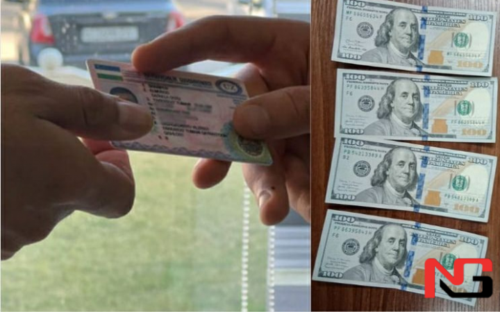 400 доллар эвазига «права» олиб бермоқчи бўлган жиноий гуруҳ қўлга олинди