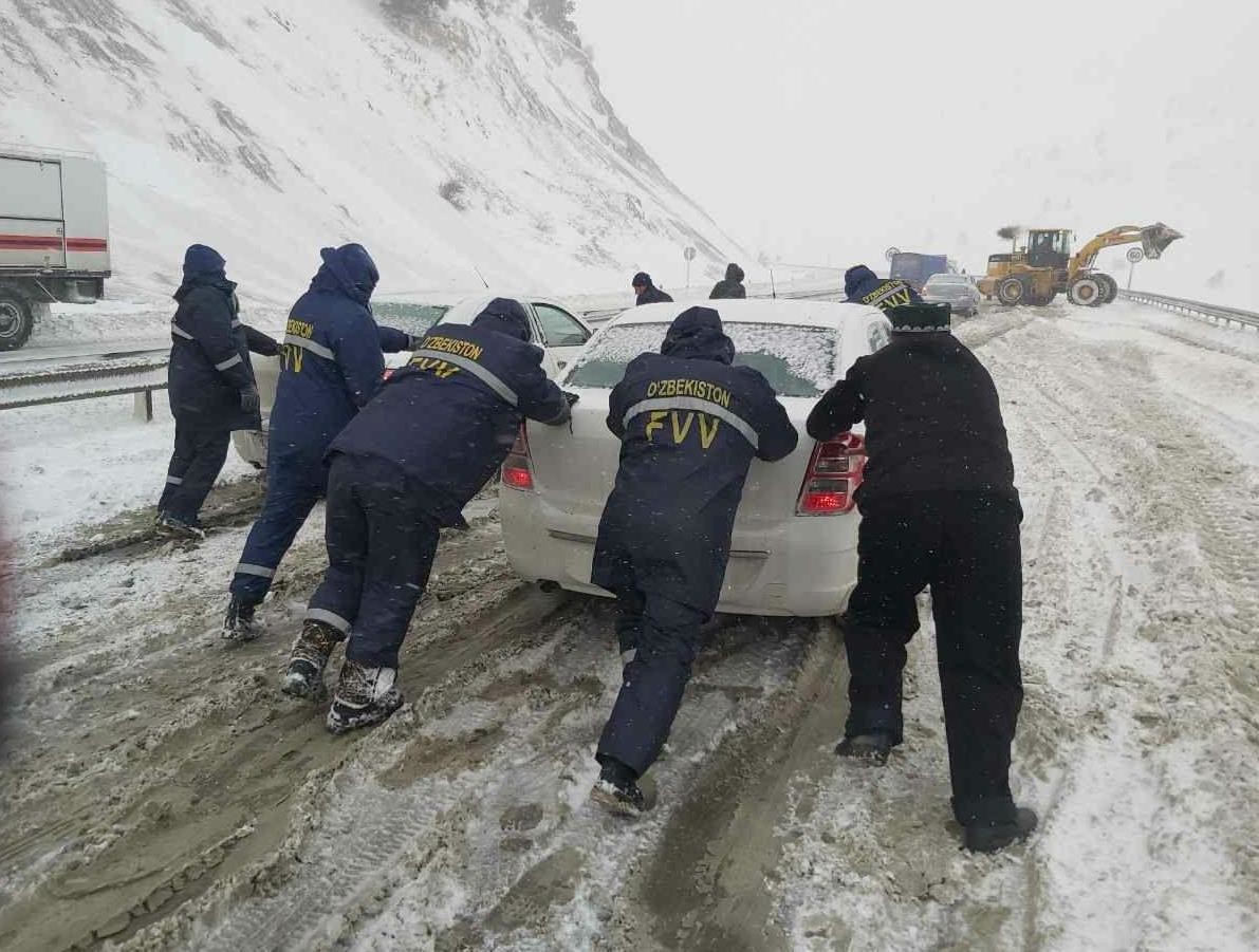 Қамчиқ довонида қор ёғяпти. ФВВ огоҳлантирди