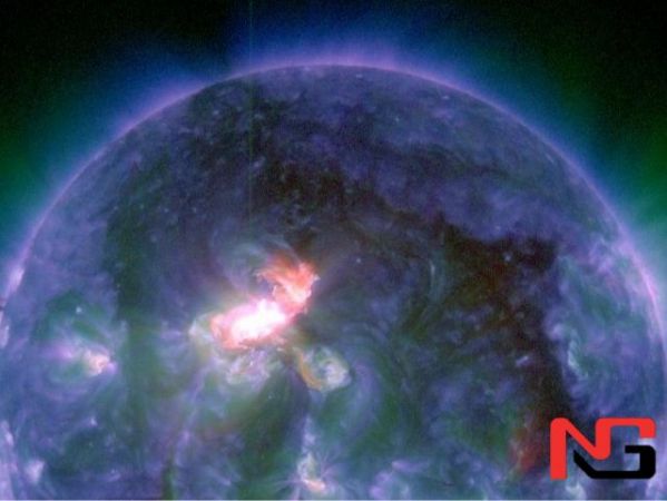 Қуёшда катта портлаш содир бўлди