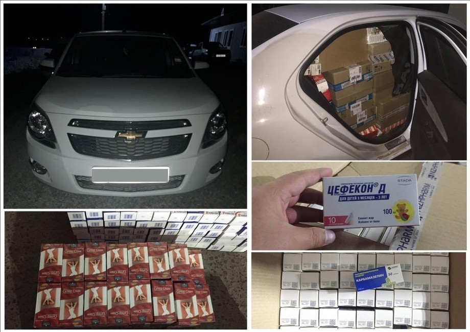 Наманганда иккита «Кобальт»га яширилган дорилар ушлаб қолинди