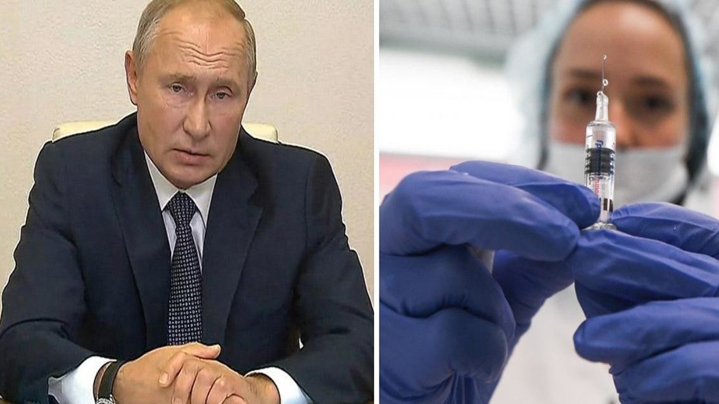 Путин коронавирусга қарши қайта эмланди