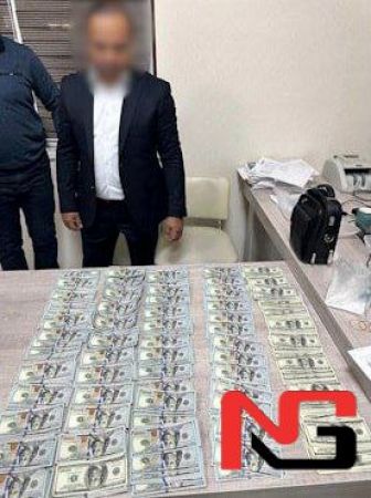 «Ўзэнергоинспекция» мансабдори 50 минг доллар пора билан қўлга олинди