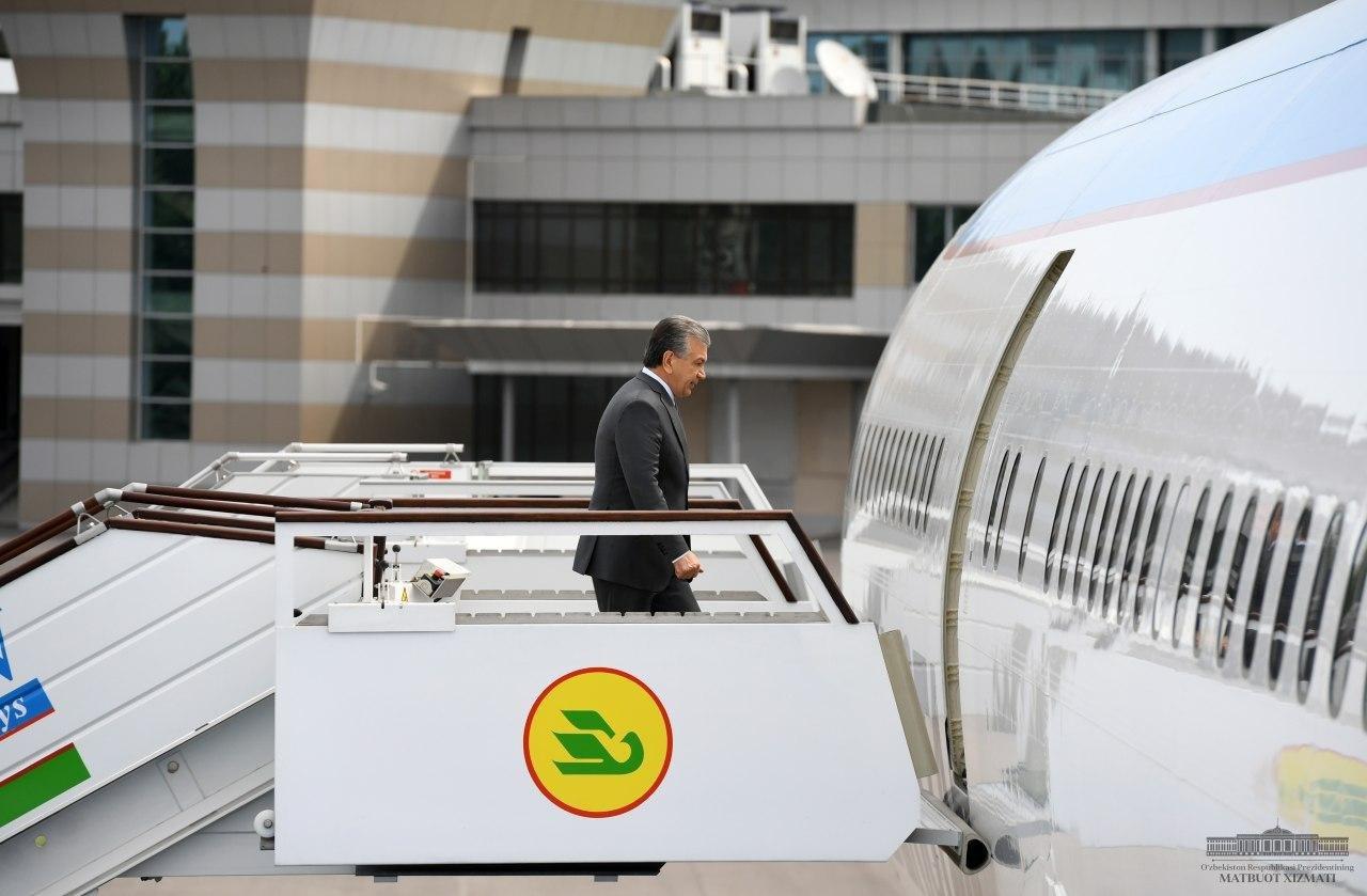 Шавкат Мирзиёев Фарғонага жўнаб кетди