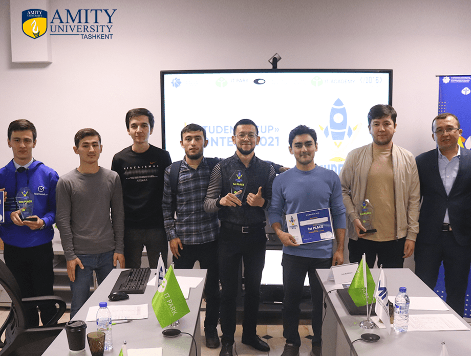 Тошкент шаҳридаги Амити университети талабалари 10 000 АҚШ долларини ютиб олишди