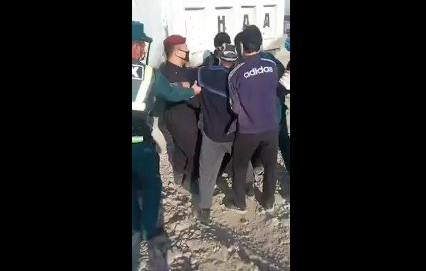 Ижтимоий тармоқларда тарқалган Ички ишлар, Миллий гвардия ва фуқаро ўртасида содир бўлган ҳодиса юзасидан Расмий муносабат