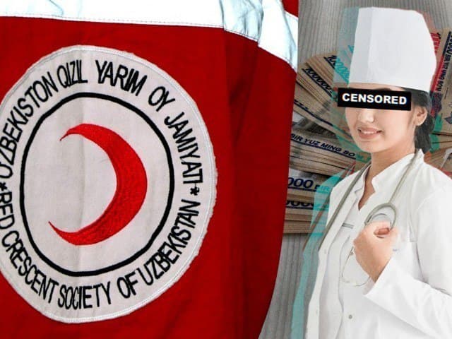 Тошкентда ҳамшираларнинг ойлигидан Қизил ярим ой жамиятига пул босиб қолиняпти