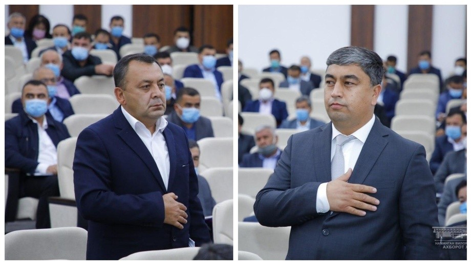 Наманган вилояти ҳокимига икки ўринбосар тайинланди